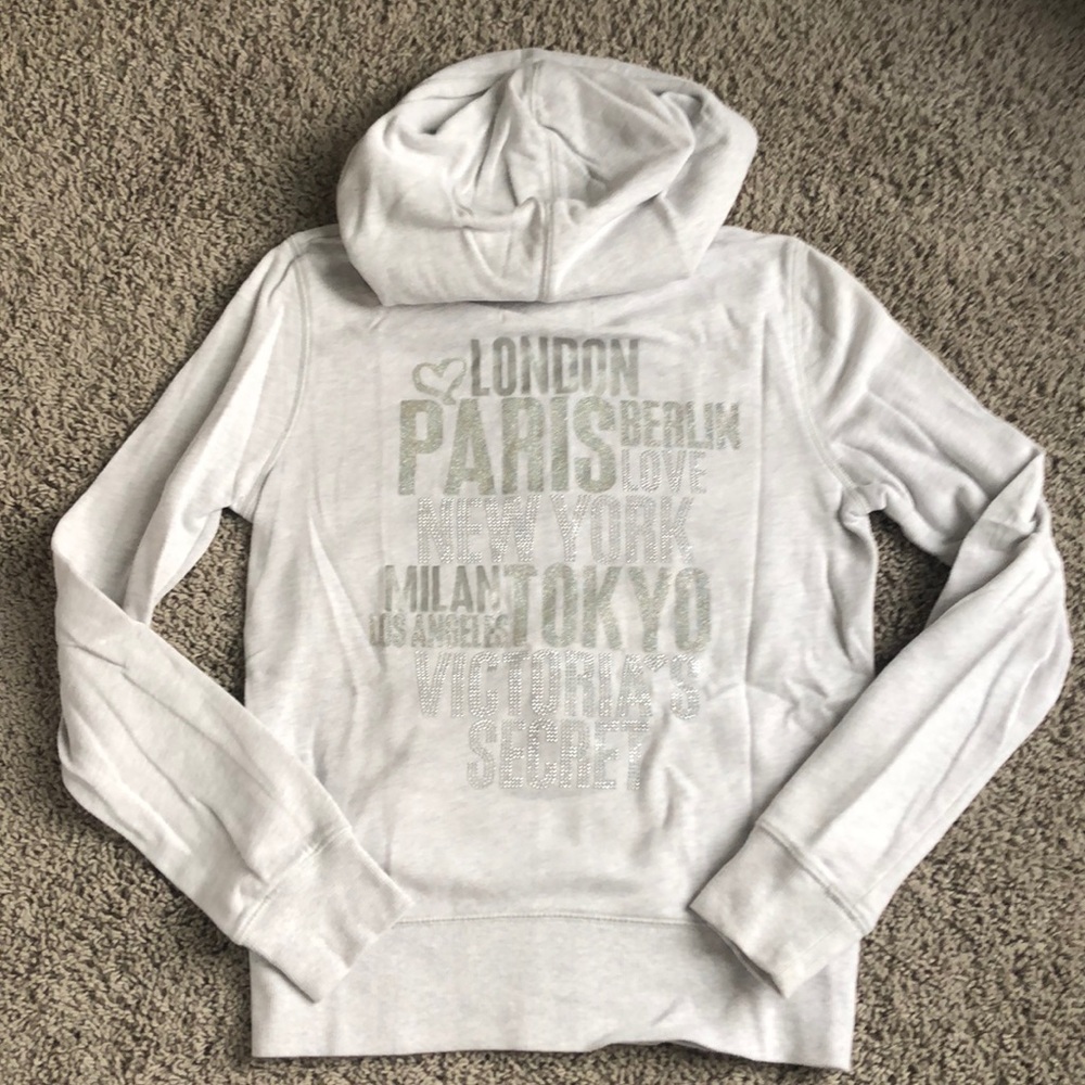 VIctorias Secret zip hoodie